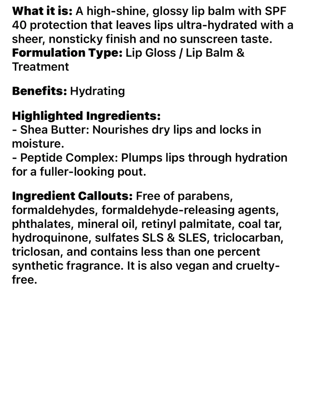 🌻 Supergoop! Glow Gloss Lip Gloss - Caramel Glaze New FullSz